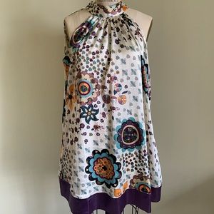 Classique Silky Floral Mini Dress